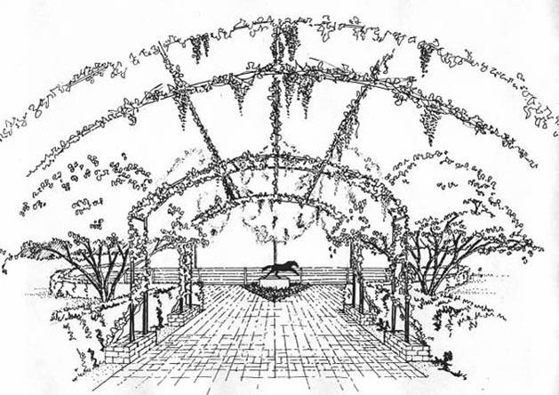 Holly Hill trellis