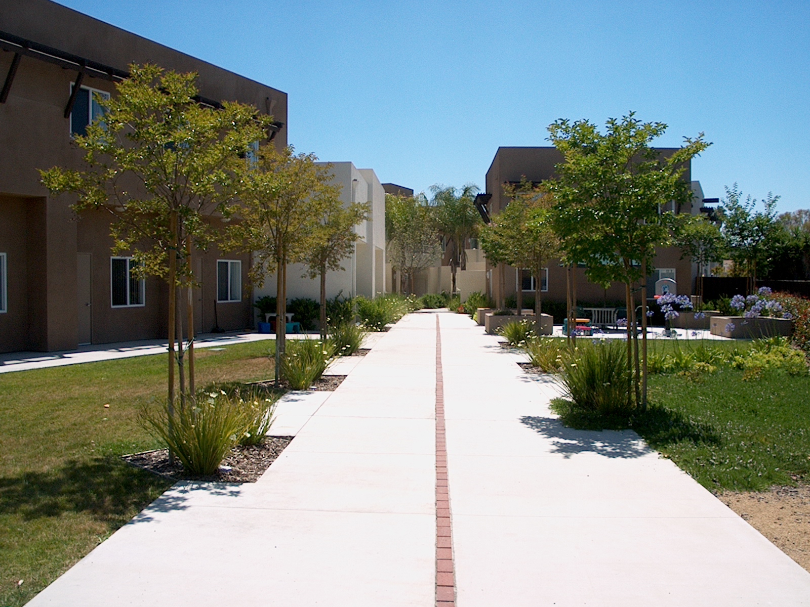 Solutions Family Center walkway