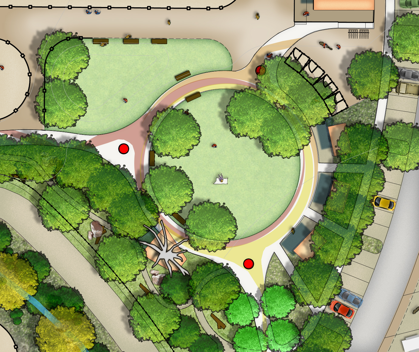 El Caballo Park Central Lawn